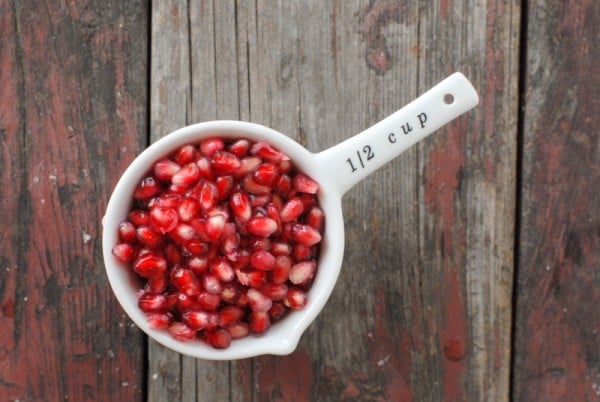 Pomegranate seeds arils 