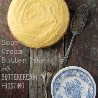 Sour Cream Butter Cake BoulderLocavore.com