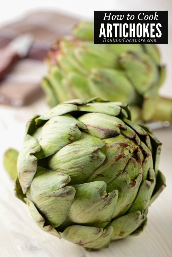 How to Cook Artichokes title image