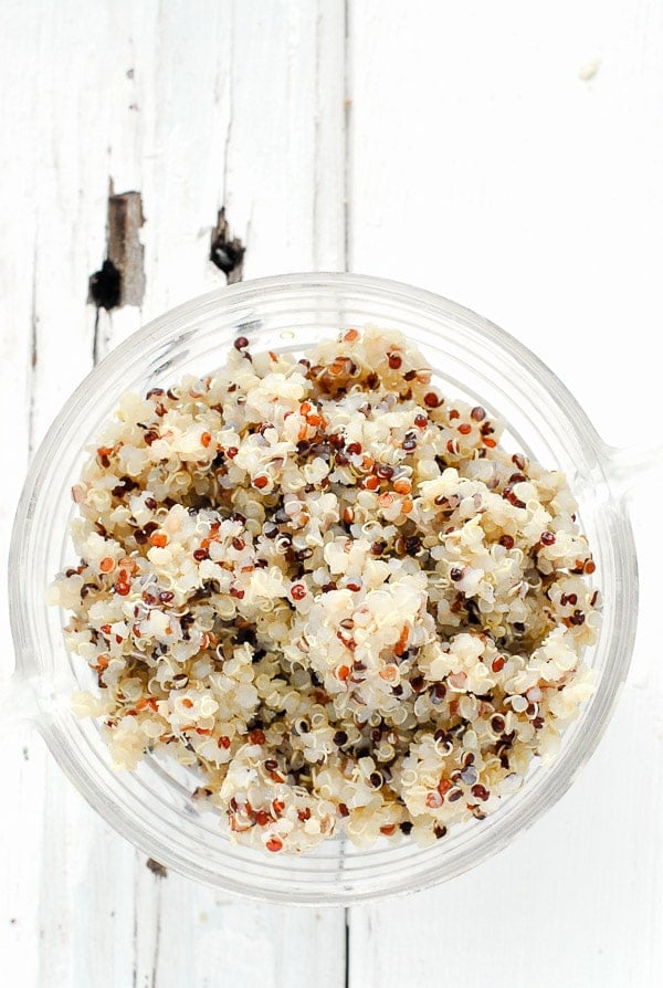 bowl of quinoa