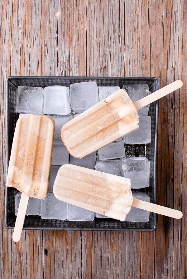 Root Beer Float Popsicles 