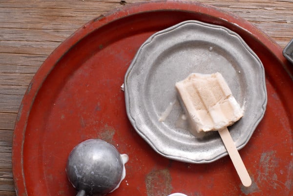 Root beer float popsicles 