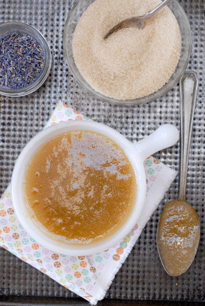 Sugar Honey Facial Scrub  in white bowl