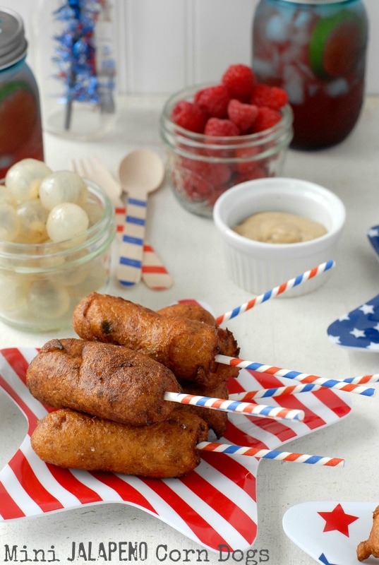 Mini Jalapeno Corn Dogs 