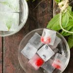 Fruit and Herb Ice Cubes