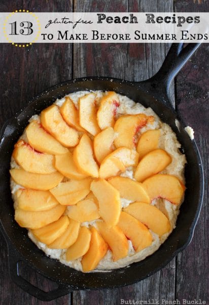 13 gluten-free Peach Recipes to Make Before Summer Ends