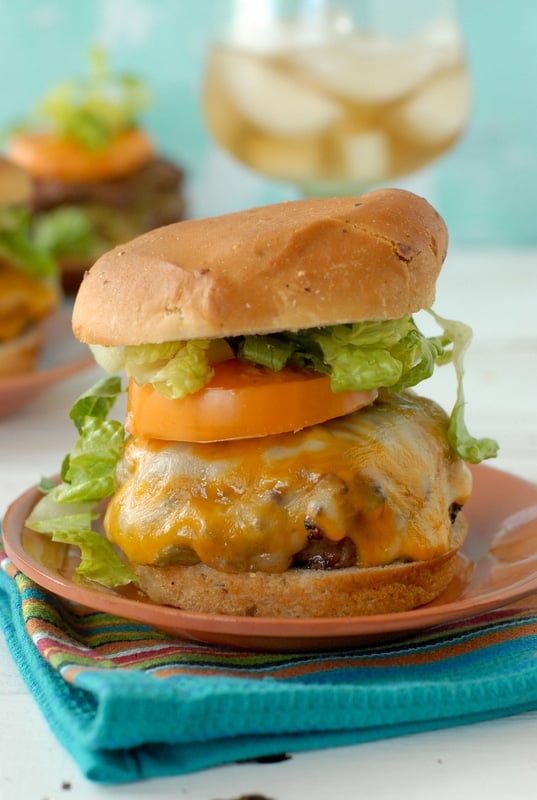 Stuffed Taco Burgers