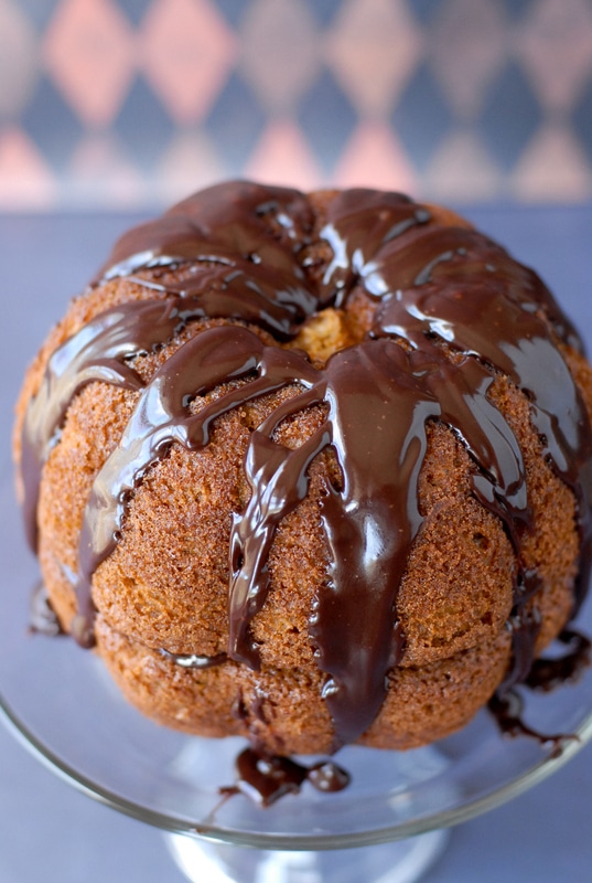 large pumpkin shaped Pinata Cake chocolate with ganache 