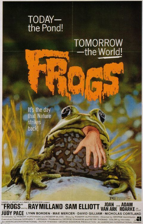 Movie Poster for \'Frogs\' 