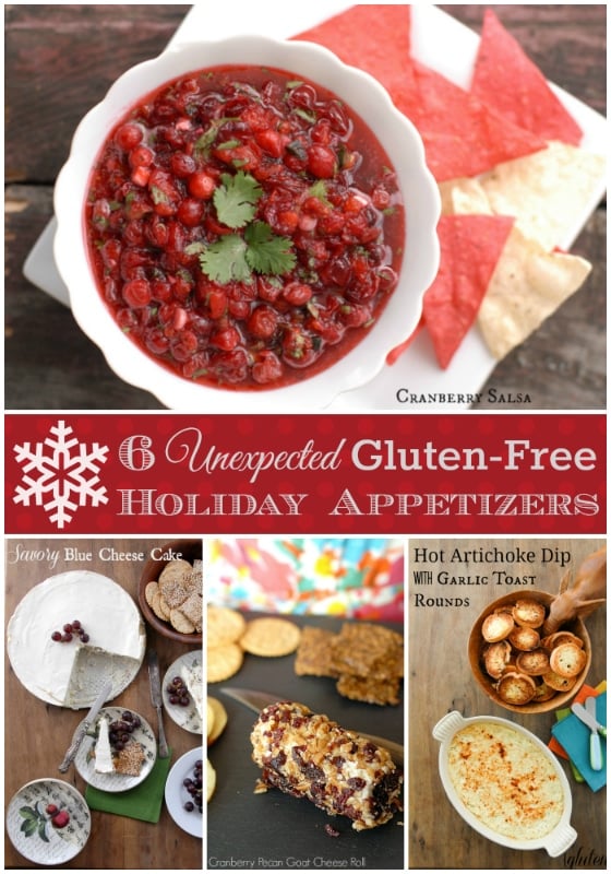 6 Unexpected Gluten-Free Holiday Appetizers title image