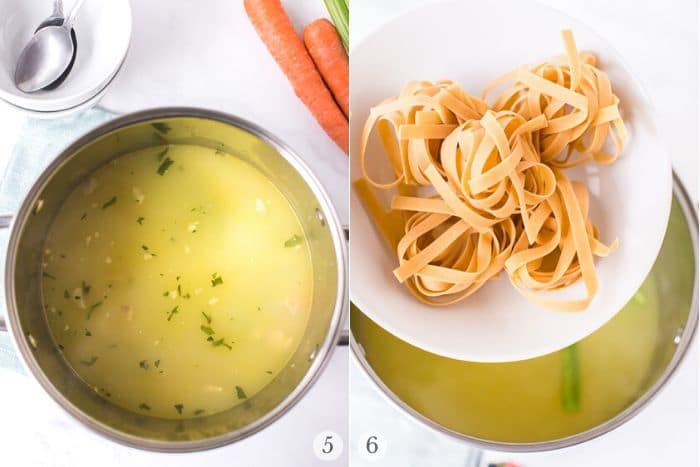 turkey noodle soup recipes steps 2