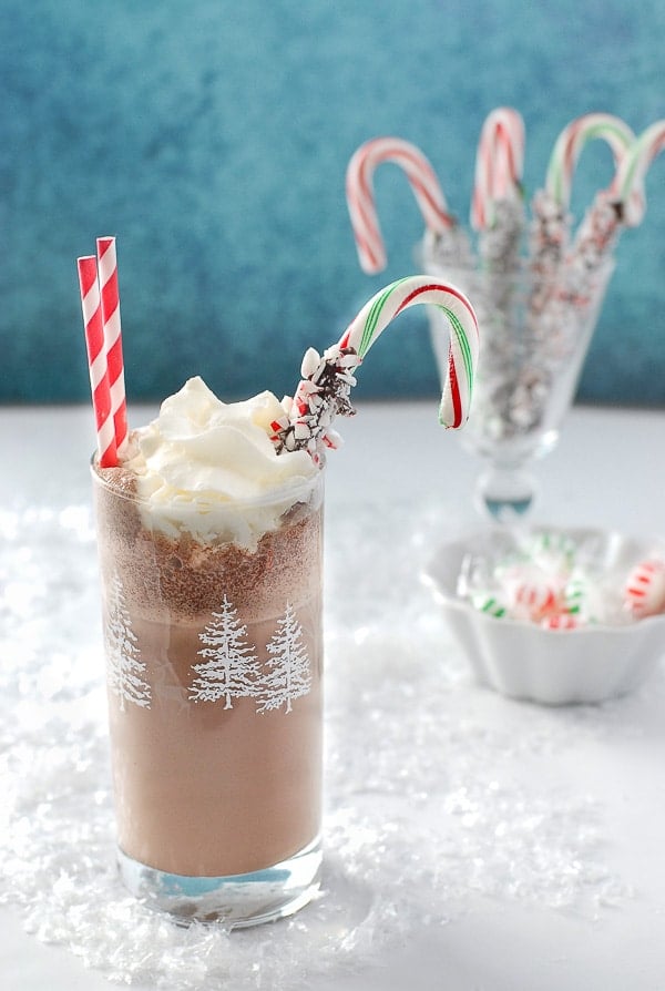 Double Mint Chocolate Dipped Candy Canes.