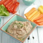 Smoky Black-Eyed Pea Bacon Hummus