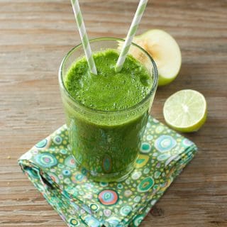 Apple Lime & Leafy Greens Smoothie