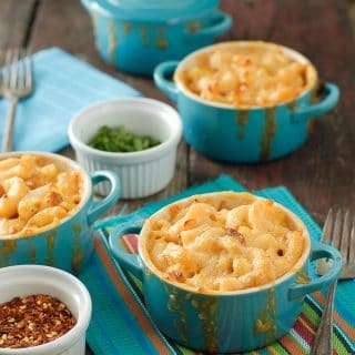 Creamy Mini Mexican Macaroni and Cheese