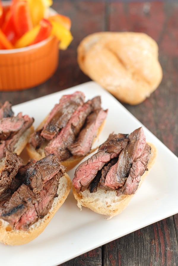 Flank Steak Sliders, Recipe