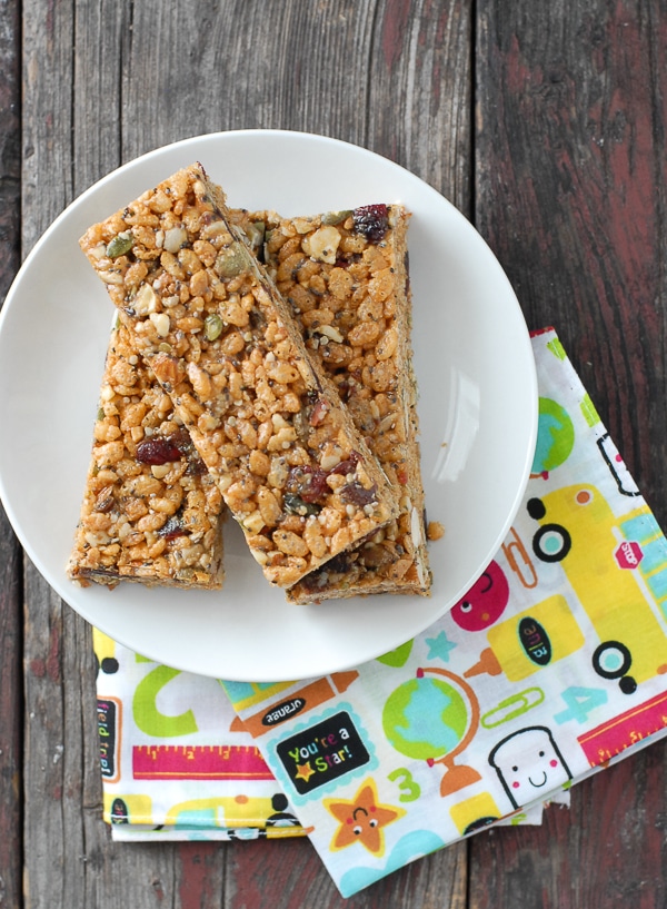 homemade Peanut Butter Energy Bars