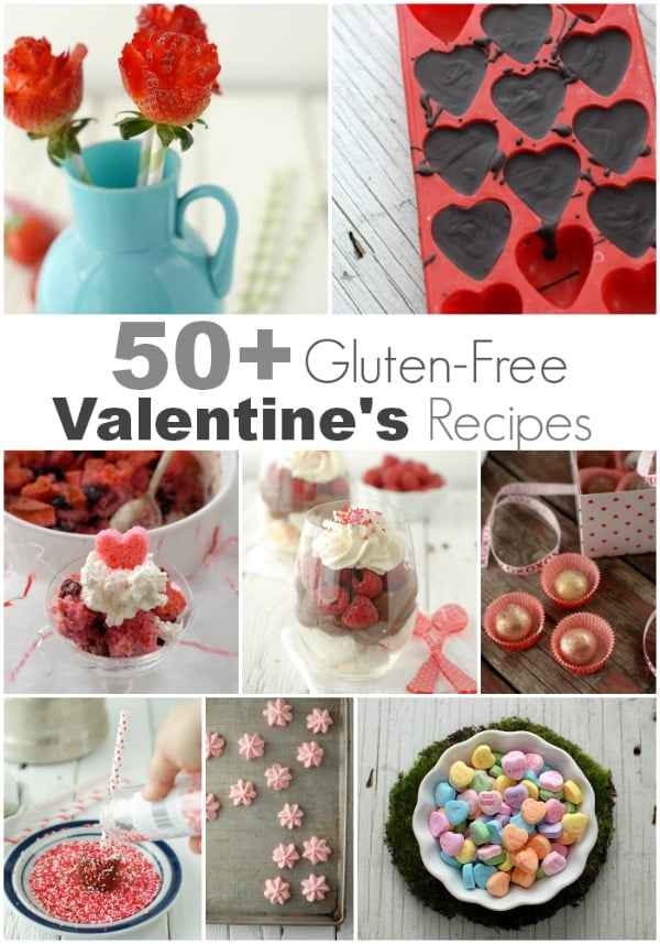 50 plus Gluten-Free Valentine's Recipes title image