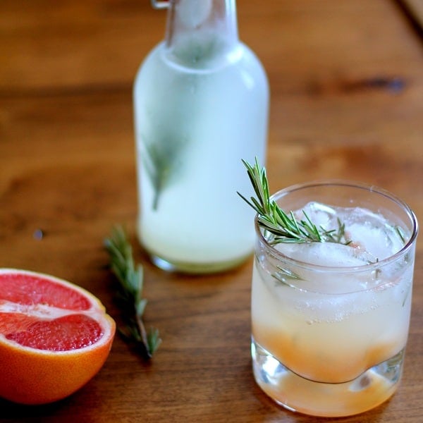 Grapefruit Rosemary Ginger Beer 