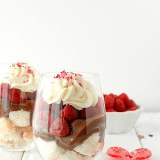 Heavenly Chocolate Raspberry Trifles