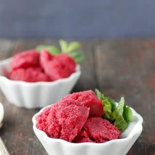 Ginger-Beet Sorbet