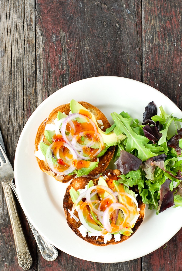 Irresistible Sweet Chili Avocado Bagel Bruschetta Recipe Boulder