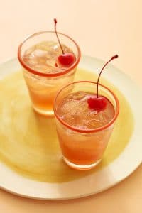 Spiked Shirley Temple & Honey Bear Cocktails - BoulderLocavore.com