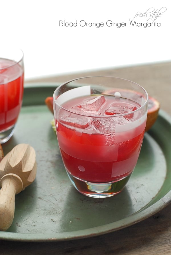 Blood Orange Ginger Margarita