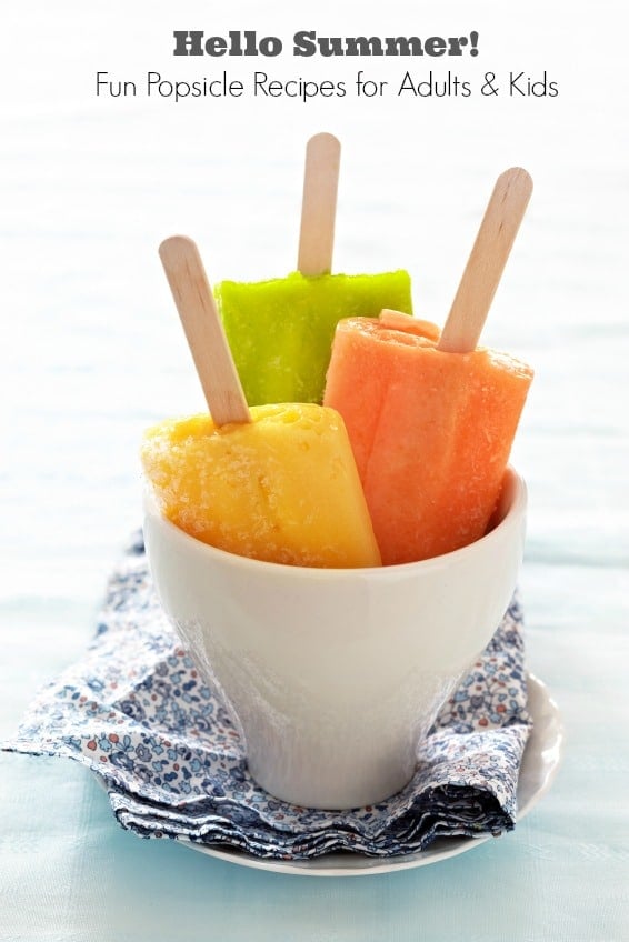 Fun Popsicle Recipes for Adults and Kids title image