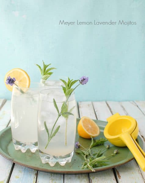 Meyer Lemon Lavender Mojito