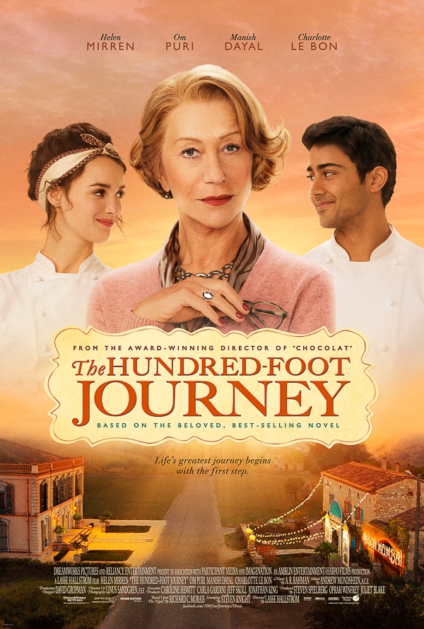 The Hundred-Foot Journey movie poster - Dreamworks