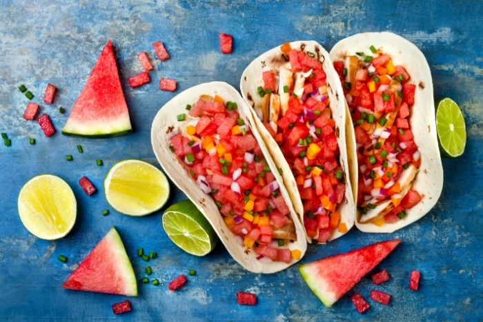 Best Grilled Watermelon With Jalapeno Rings How To Grill Watermelon