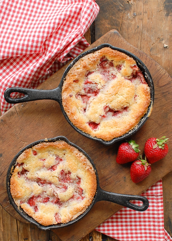 Miniature Strawberry Buttermilk Buckle 2