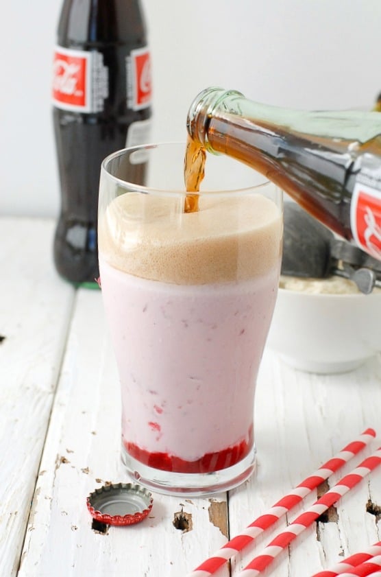 Cherry Cola Milkshake pour 