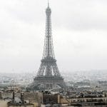 Eiffel Tower from top of Arc de Triomphe - BoulderLocavore.com