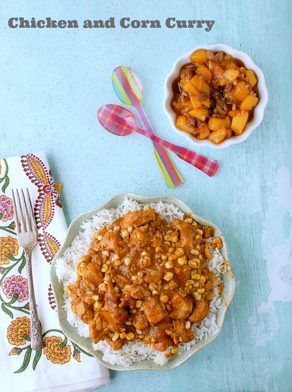 Chicken and Corn Curry
