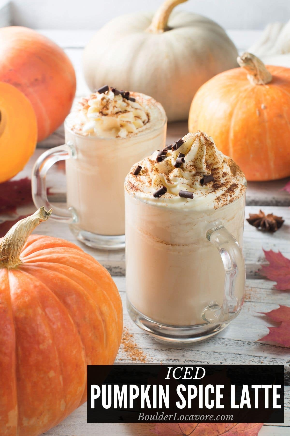 Iced Pumpkin Spiced Latte