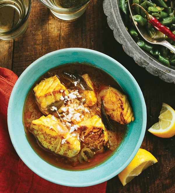 Kerala Fish Curry {Slow Cooker Indian Cookbook} 