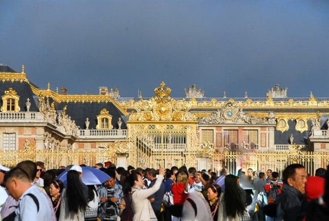 Palace of Versailles gate 