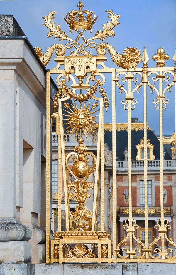 Palace of Versailles gate 