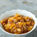 Quick Fresh Peach Chutney - BoulderLocavore.com