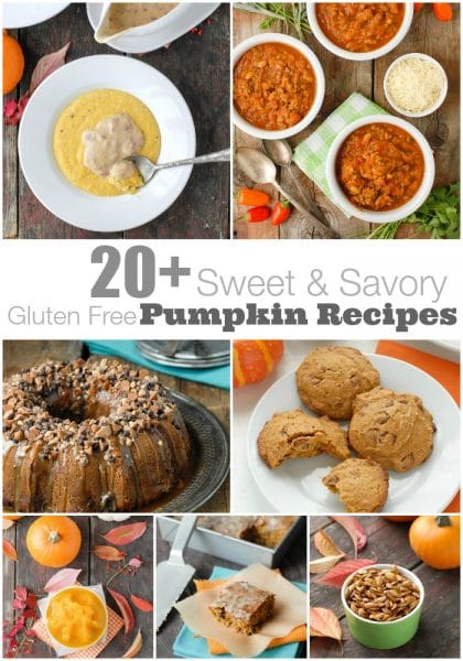 23 Sweet and Savory Gluten-Free Pumpkin Recipes
