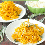 Butternut Squash Noodles with Sage Brown Butter