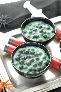 Spider Pudding Creepy Spider Egg Pudding