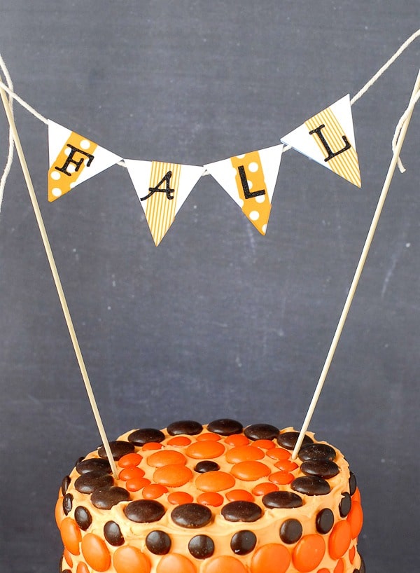 Fall Cake Pendants 