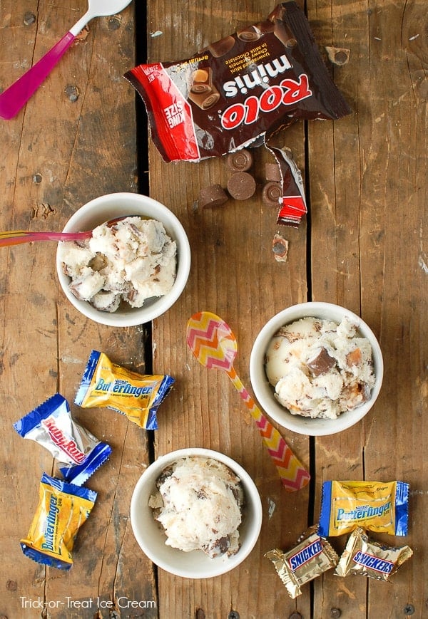 Halloween Trick-or-Treat Ice Cream