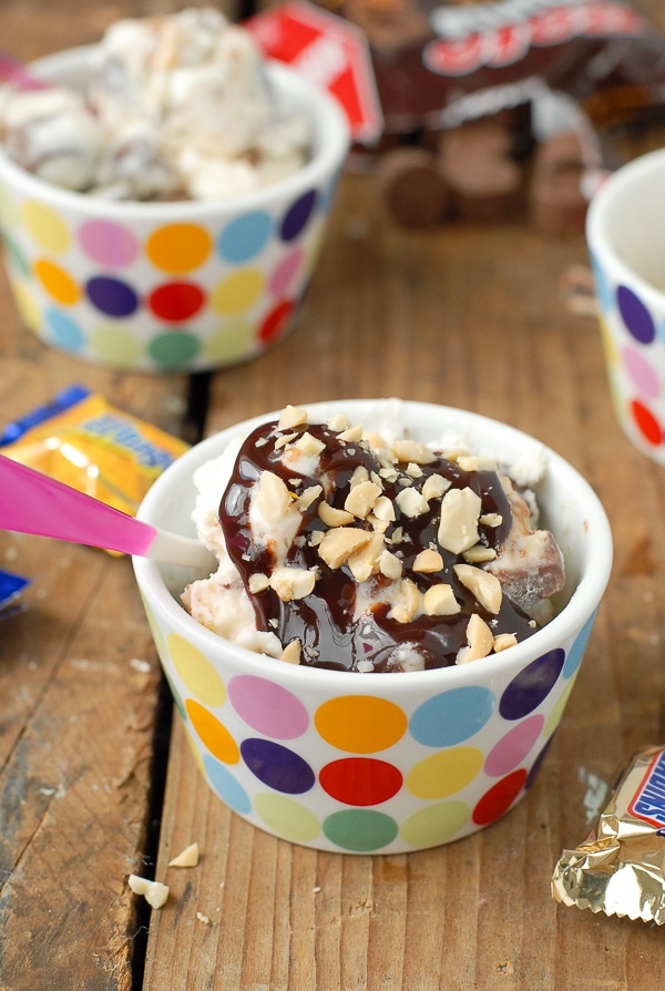 Halloween Trick-or-Treat Ice Cream Sundae 