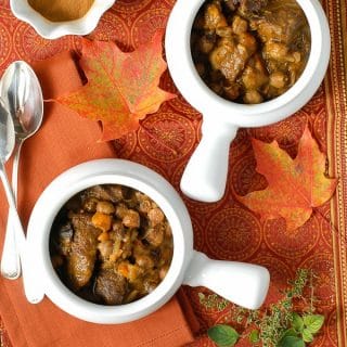 Slow Cooker Fragrant Beef Stew with Yams and Chickpeas - BoulderLocavore.com