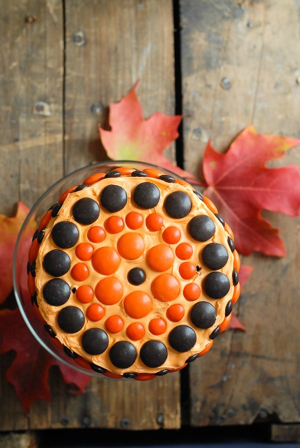 Top of fall cake