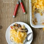 Helping of Southwestern Turkey Shepherd's Pie